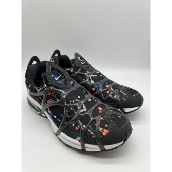 Nike Air Kukini Paint Splatter DV1894-001 Black Running Sneakers Men's Size 9.5 - Picture 11 of 12